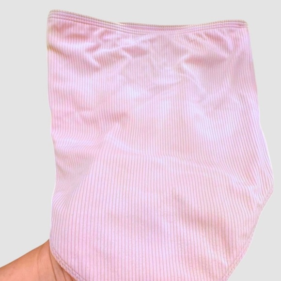 Kortni Jeane Girls Size 5 Two-Piece Swimsuit – Tigers + Pink Ribbed - Picture 8 of 8